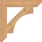 Ekena Millwork Westlake Slat Smooth Bracket, Western Red Cedar, 3 1/2"W x 22"D x 22"H BKT04X22X22WTL06SWR - alternate 4
